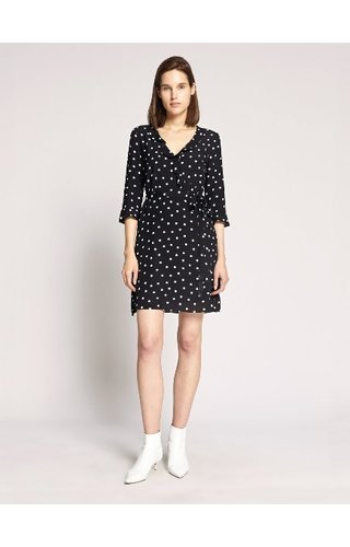 SANCTUARY SANCTUARY EYE CANDY FAUX WRAP DRESS SANCTUARY SANCTUARY EYE CANDY FAUX WRAP DRESS