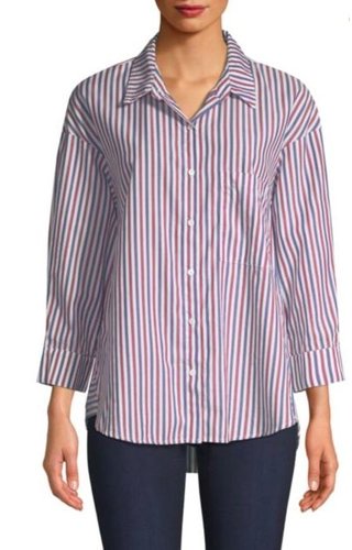 STATESIDE STATESIDE OXFORD BOYFRIEND BUTTON DOWN STATESIDE STATESIDE OXFORD BOYFRIEND BUTTON DOWN