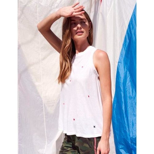 SUNDRY SUNDRY HEARTS AND STAR TRAPEZE TANK SUNDRY SUNDRY HEARTS AND STAR TRAPEZE TANK