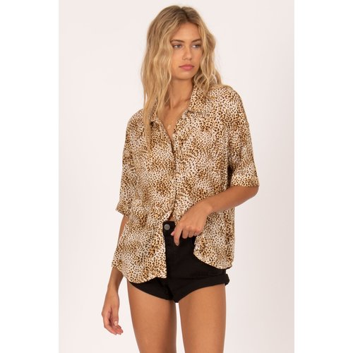 AMUSE SOCIETY AMUSE SOCIETY FELINE BLOUSE AMUSE SOCIETY AMUSE SOCIETY FELINE BLOUSE