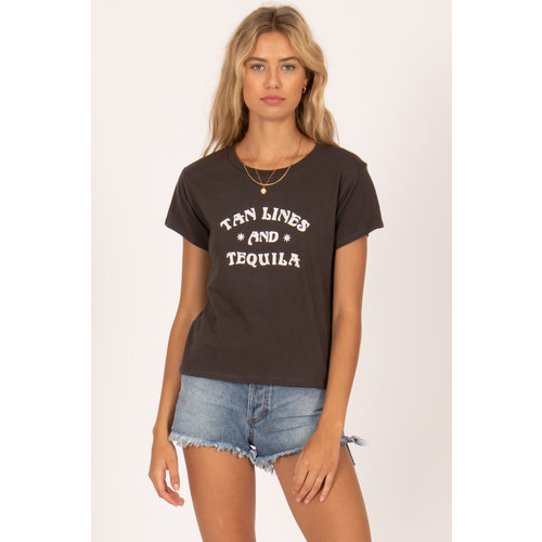 AMUSE SOCIETY AMUSE SOCIETY TAN LINES & TEQUILA TEE AMUSE SOCIETY AMUSE SOCIETY TAN LINES & TEQUILA TEE