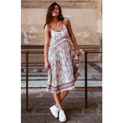 SPELL AND THE GYPSY COLLECTIVE SPELL MAISIE STRAPPY DRESS SPELL AND THE GYPSY COLLECTIVE SPELL MAISIE STRAPPY DRESS