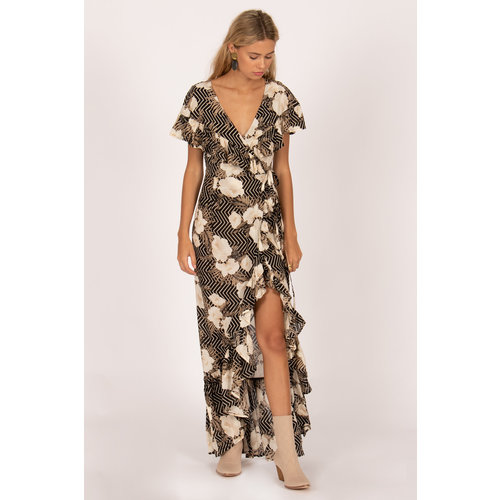 AMUSE SOCIETY AMUSE SOCIETY FRILL SEEKER DRESS AMUSE SOCIETY AMUSE SOCIETY FRILL SEEKER DRESS