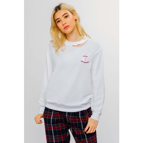 SUBURBAN RIOT SUBURBAN RIOT POUR DECISIONS JASMINE SWEATSHIRT SUBURBAN RIOT SUBURBAN RIOT POUR DECISIONS JASMINE SWEATSHIRT