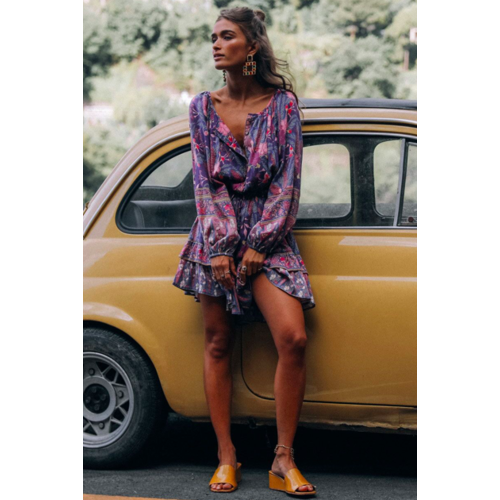 SPELL AND THE GYPSY COLLECTIVE SPELL BIANCA LONG SLEEVE PLAYDRESS SPELL AND THE GYPSY COLLECTIVE SPELL BIANCA LONG SLEEVE PLAYDRESS