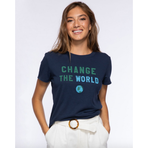SUBURBAN RIOT SUBURBAN RIOT CHANGE THE WORLD TEE SUBURBAN RIOT SUBURBAN RIOT CHANGE THE WORLD TEE