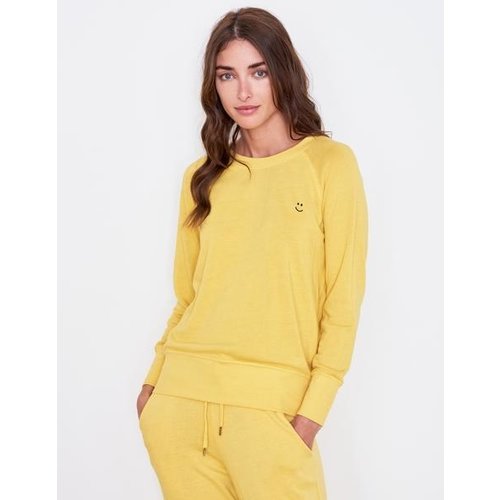 SUNDRY SUNDRY HAPPY FACE FITTED RAGLAN SUNDRY SUNDRY HAPPY FACE FITTED RAGLAN
