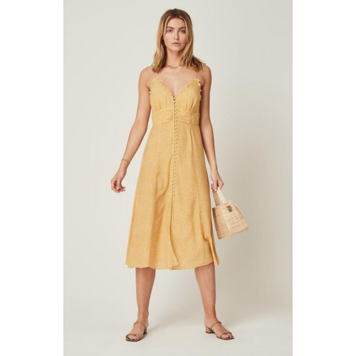 AUGUSTE AUGUSTE TEAR DROP JULIETTE MIDI DRESS AUGUSTE AUGUSTE TEAR DROP JULIETTE MIDI DRESS