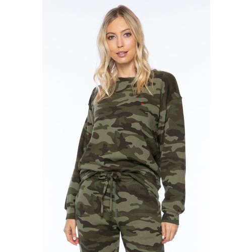 SUBURBAN RIOT SUBURBAN RIOT HEART EMB CAMO WILLOW SWEATSHIRT SUBURBAN RIOT SUBURBAN RIOT HEART EMB CAMO WILLOW SWEATSHIRT