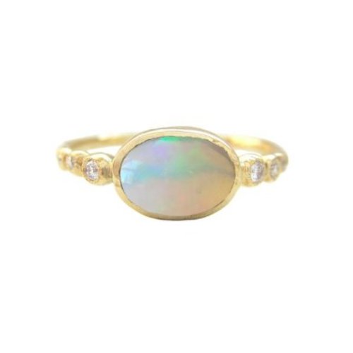 MISA MISA FRESHWATER OPAL RING MISA MISA FRESHWATER OPAL RING