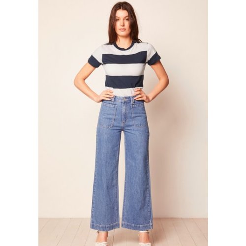 ROLLA'S ROLLA'S BIG STRIPE CREW TEE ROLLA'S ROLLA'S BIG STRIPE CREW TEE