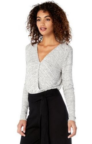 MICHAEL STARS MICHAEL STARS SURPLICE BODYSUIT MICHAEL STARS MICHAEL STARS SURPLICE BODYSUIT