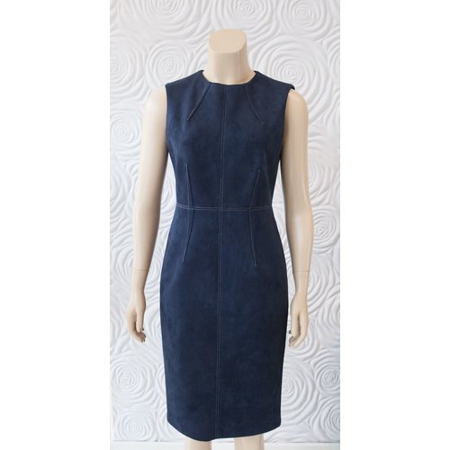 Donna Degnan Donna Degnan Suede Sheath Dress Donna Degnan Donna Degnan Suede Sheath Dress