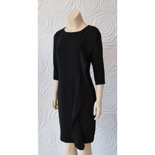 Minan Wong Minan Wong Darted Dress with Cascading Ruffle Minan Wong Minan Wong Darted Dress with Cascading Ruffle