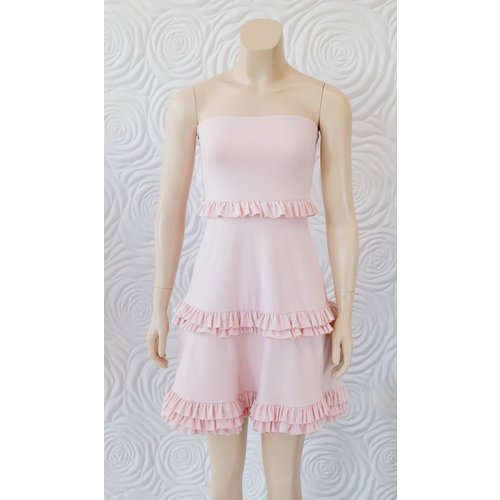 Susana Monaco Susana Monaco Strapless Tiered Flare Dress 20” Susana Monaco Susana Monaco Strapless Tiered Flare Dress 20”