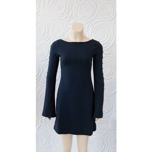 Susana Monaco Susana Monaco Button Bell Sleeve Dress 19” Susana Monaco Susana Monaco Button Bell Sleeve Dress 19”
