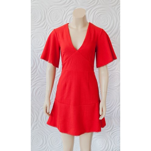 Shilla Shilla Exotic Wing Sleeve Dress Shilla Shilla Exotic Wing Sleeve Dress