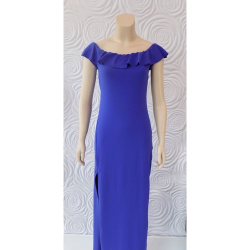 Susana Monaco Susana Monaco Ruffle Slit Maxi Dress Susana Monaco Susana Monaco Ruffle Slit Maxi Dress