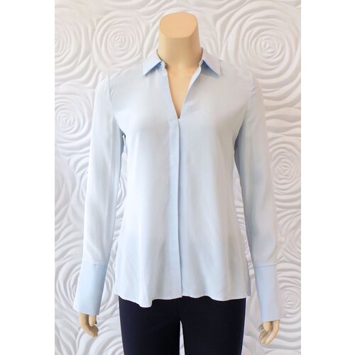 Ecru Ecru Silk Hepburn Blouse Ecru Ecru Silk Hepburn Blouse