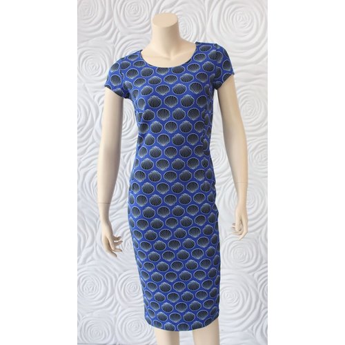 Juffrouw Jansen Juffrouw Jansen Shell Print Dress Juffrouw Jansen Juffrouw Jansen Shell Print Dress