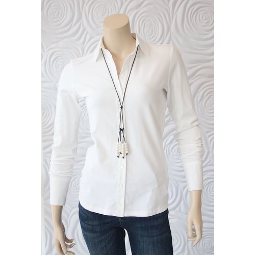 Max Volmary Max Volmary Tailored Stretch Blouse Max Volmary Max Volmary Tailored Stretch Blouse