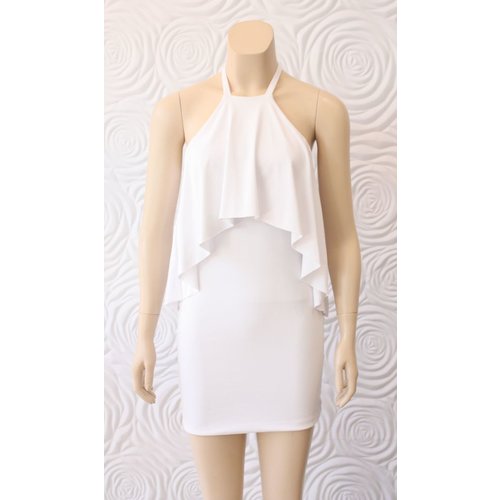 Susana Monaco Susana Monaco Draped Halter Dress Susana Monaco Susana Monaco Draped Halter Dress