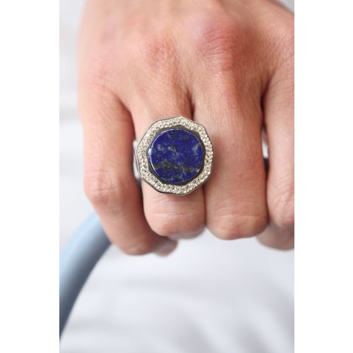 La Costa La Costa Halo Aura Gem Lapis Lazuli Crystal La Costa La Costa Halo Aura Gem Lapis Lazuli Crystal