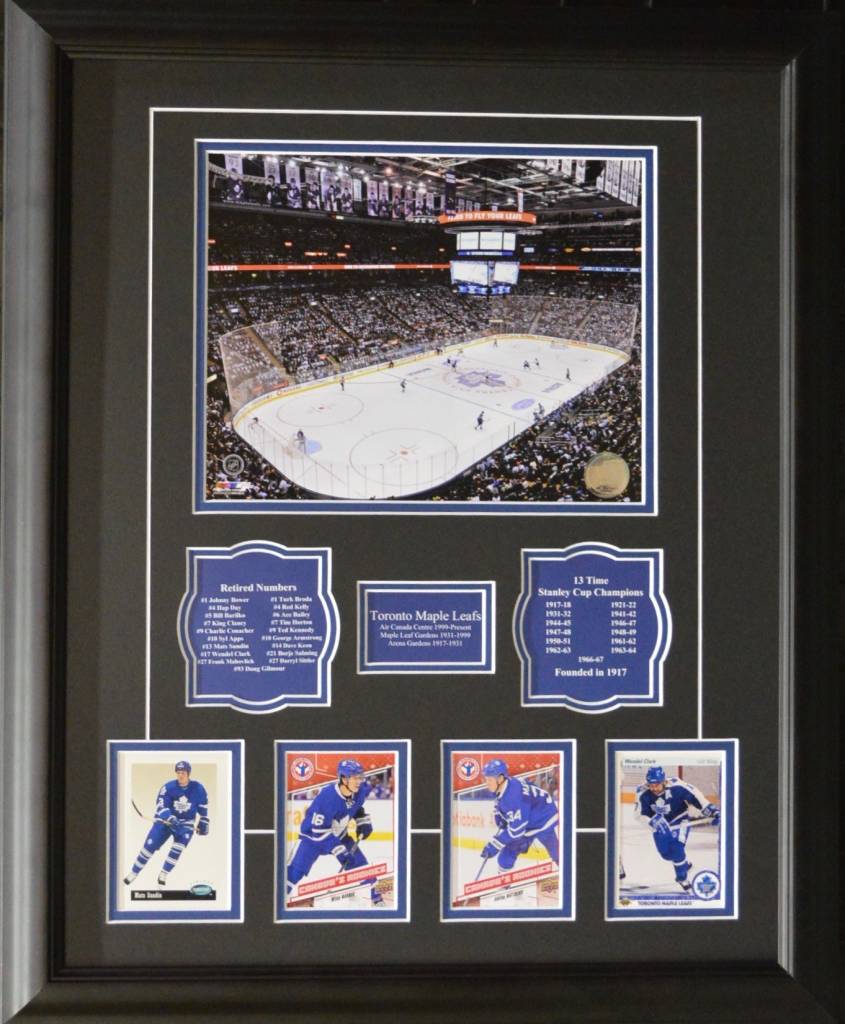 TORONTO MAPLE LEAFS AIR CANADA CENTRE 16X20 FRAME AJW Sportscards