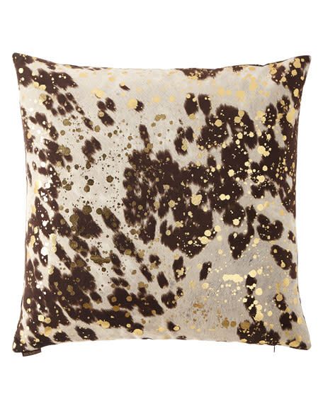 Mottley Moo Decorative Pillow 24x24 Milk Linen Alley