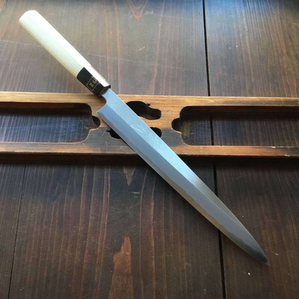 Jikko 240mm Yanagi 'Jyousaku' Shirogami 2 Bernal Cutlery
