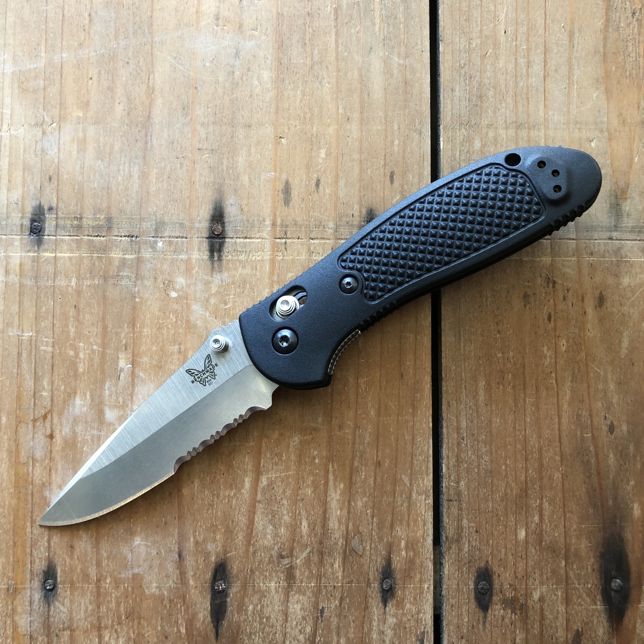 Benchmade 551SS30V Griptilian Serrated Knife Bernal Cutlery Bernal