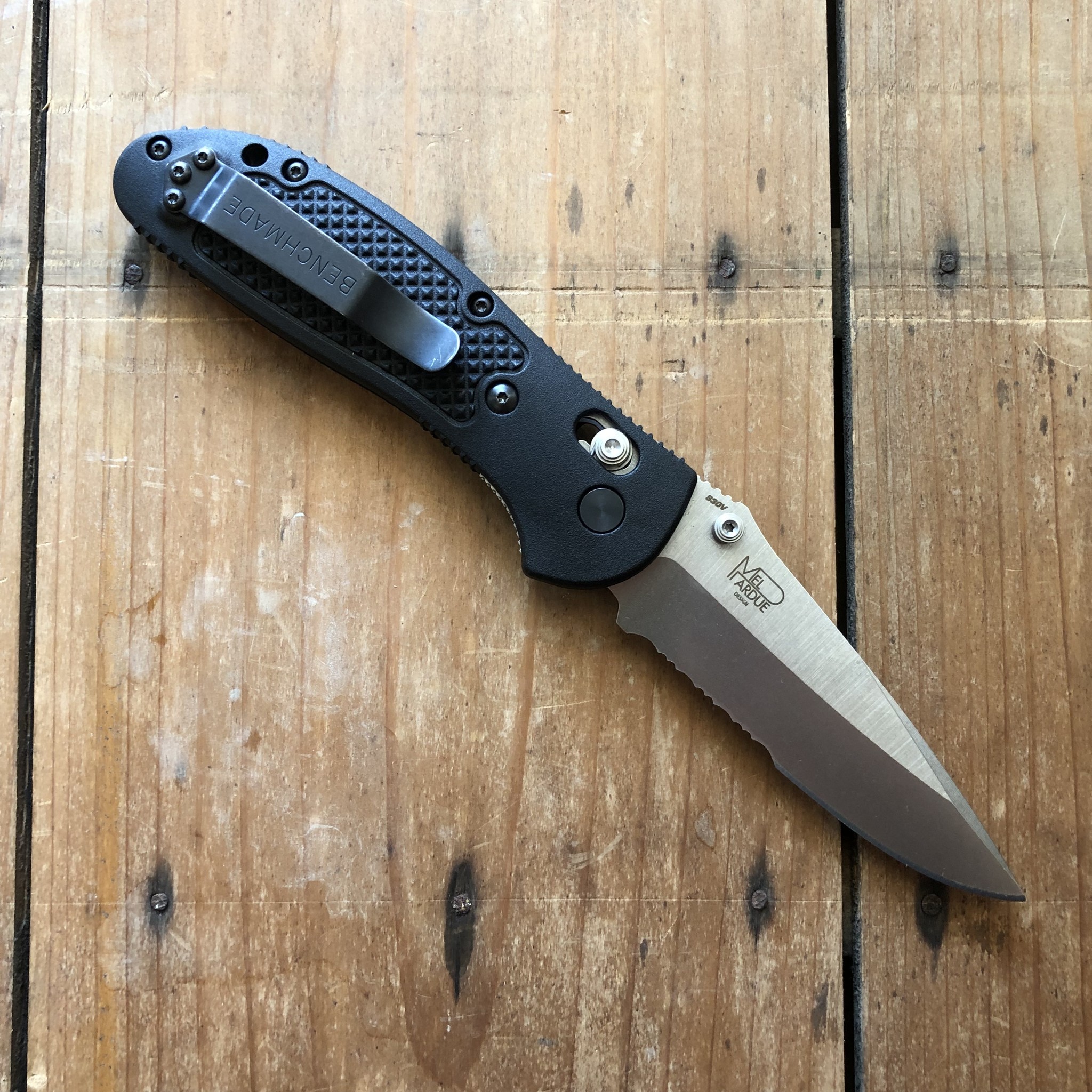 Benchmade 551SS30V Griptilian Serrated Knife Bernal Cutlery Bernal