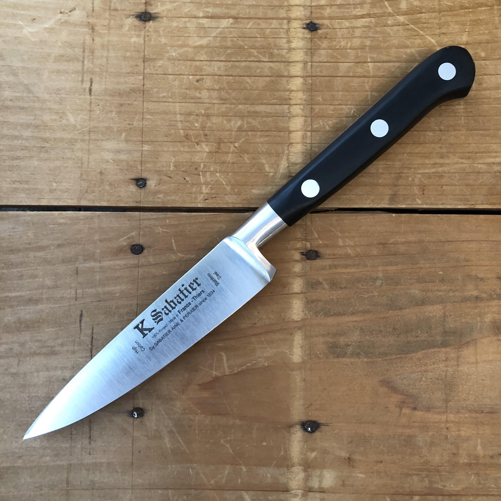 K Sabatier 4" Paring Authentique Stainless Bernal Cutlery