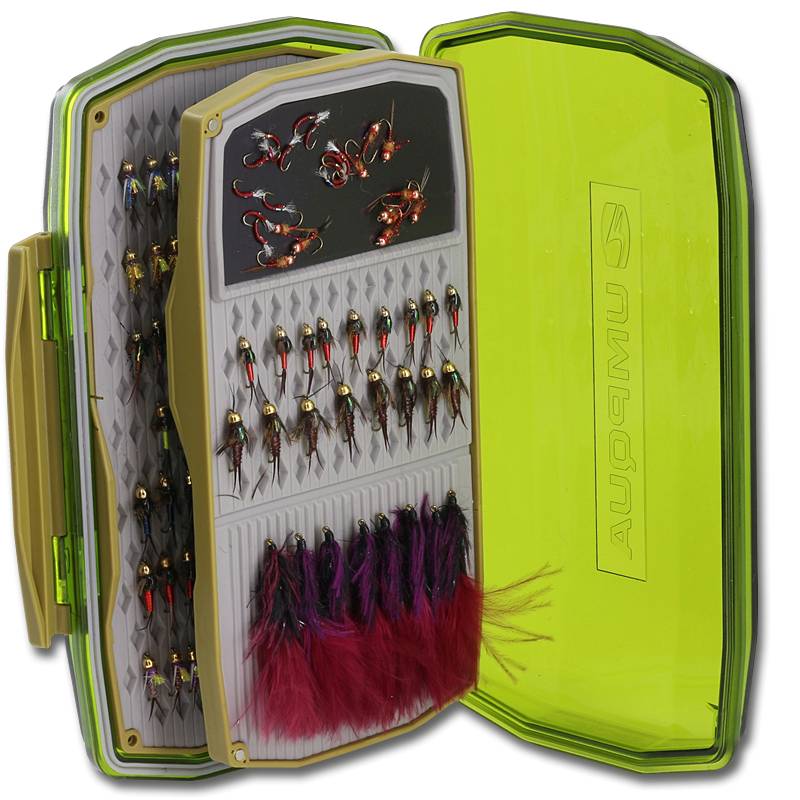 Umpqua Feather Merchants Umpqua UPG HD Walkabout Fly Box Large Olive