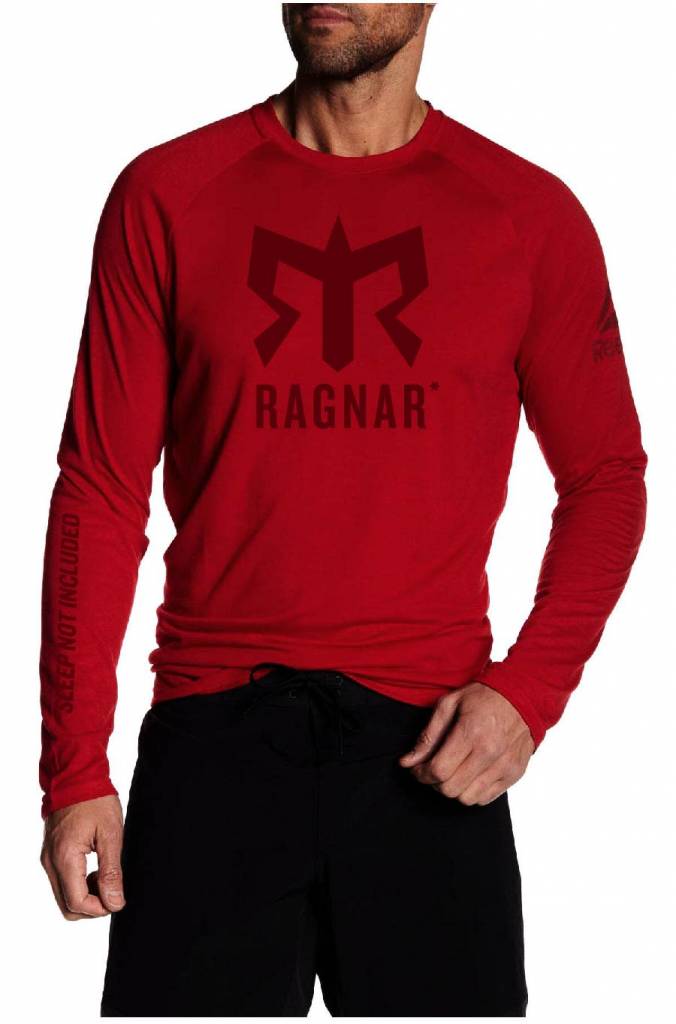 Reebok Men's Workout Ready Supremium Long Sleeve Ragnar Gear Store