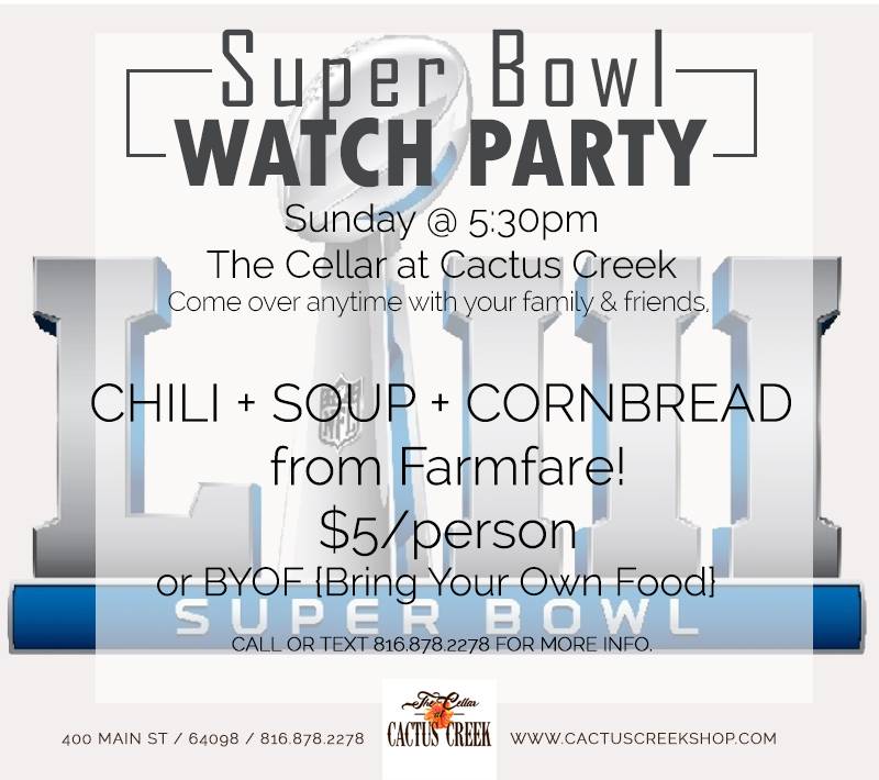 Super Bowl 53 WATCH PARTY