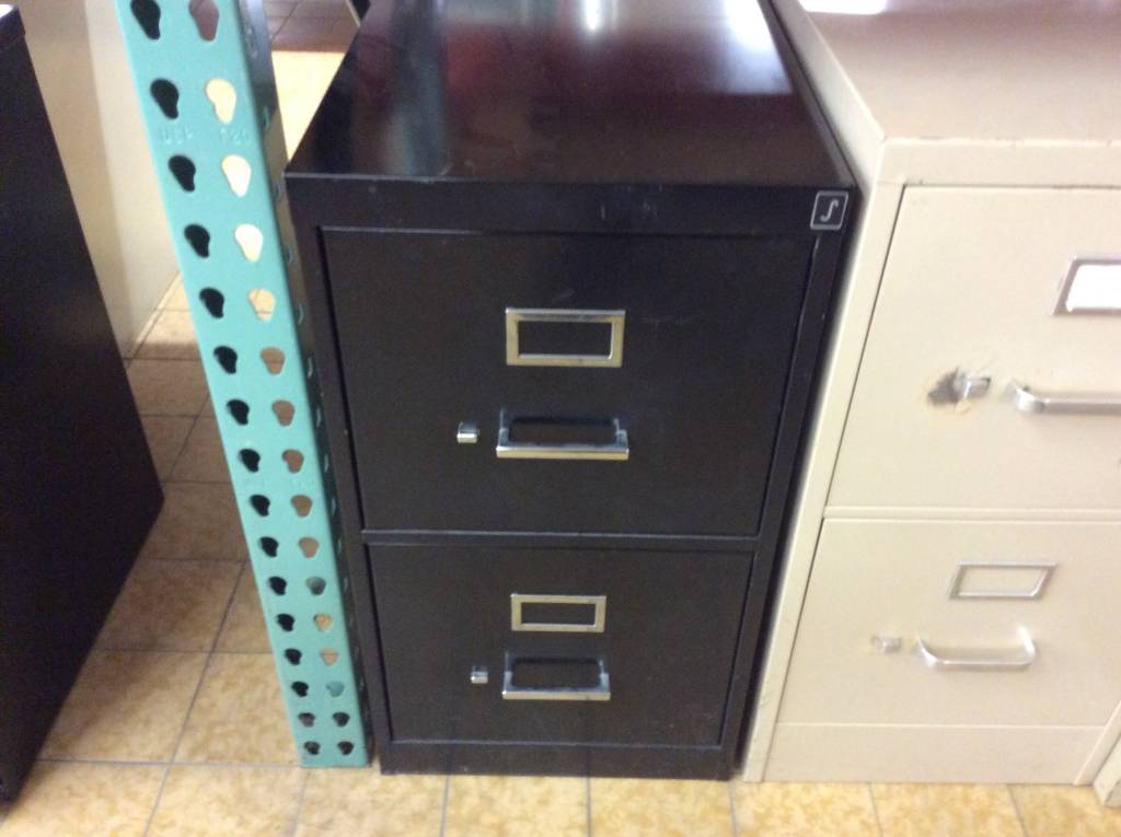 15x28 1 2x28 Black 2 Drawer File Cabinet 11 28 18 Nd Surplus 15x28 1 2x28 Black 2 Drawer File Cabinet 11 28 18