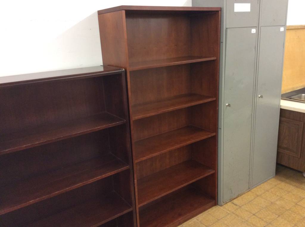 14x36x72 Cherry Wood Bookcase 1 17 19 Nd Surplus 14x36x72 Cherry Wood Bookcase 1 17 19