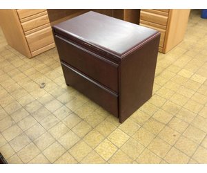 19x34x29 Cherry Wood 2 Drawer Lateral File Cabinet 5 23 19 Nd
