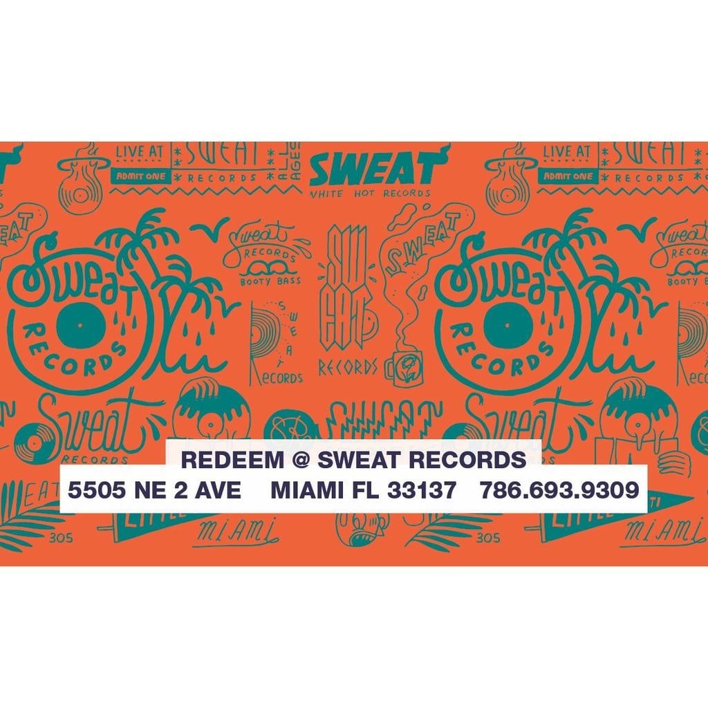 $50 sweat records gift card - online store
