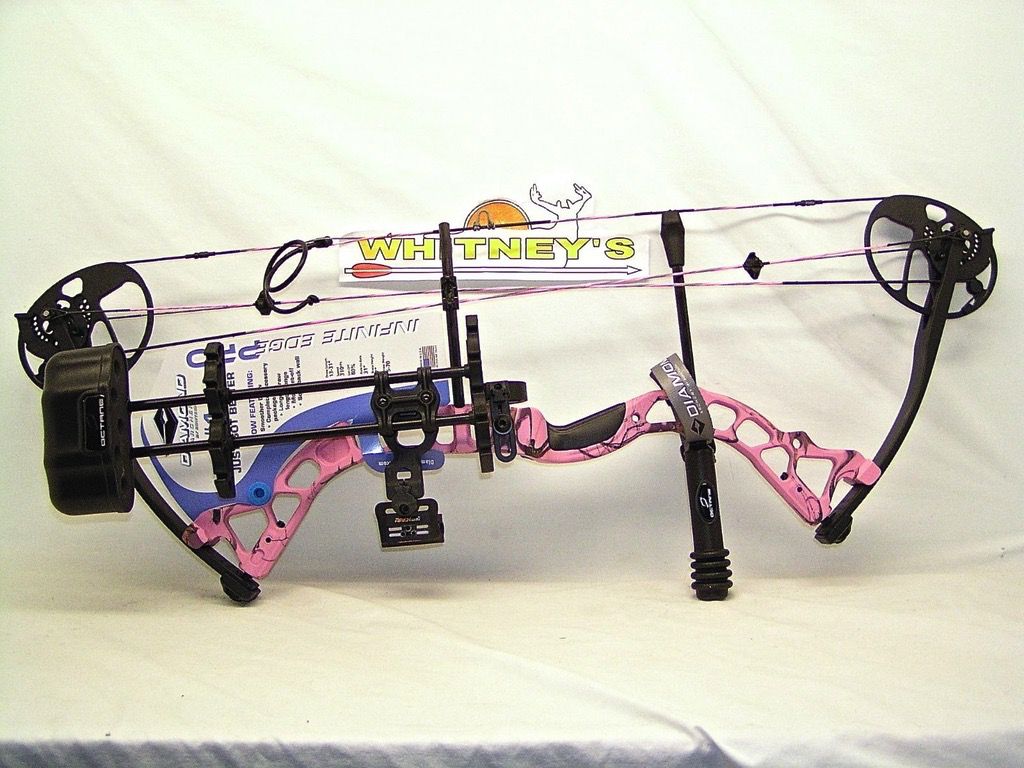 BowTech Diamond Infinite Edge ProPink W/kg. LH/570 Whitney's