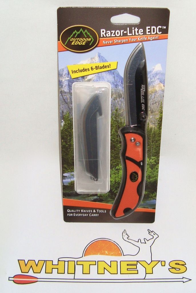 Outdoor Edge Razor Lite Edc Rlb 30c Whitney S Hunting Outdoor Edge Razor Lite Edc Rlb 30c