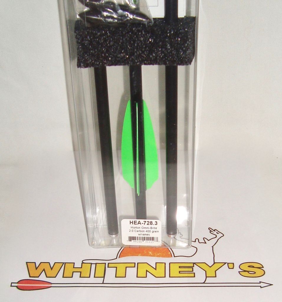 TenPoint Horton Carbon Crossbow OmniBright 2.0 Lighted ArrowsHEA728.