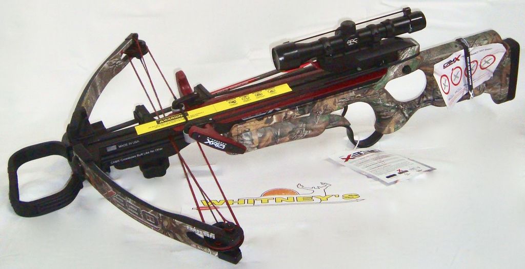 CamX Cam X Crossbow X330 RX W/ NIR Scope, 4 Arrows