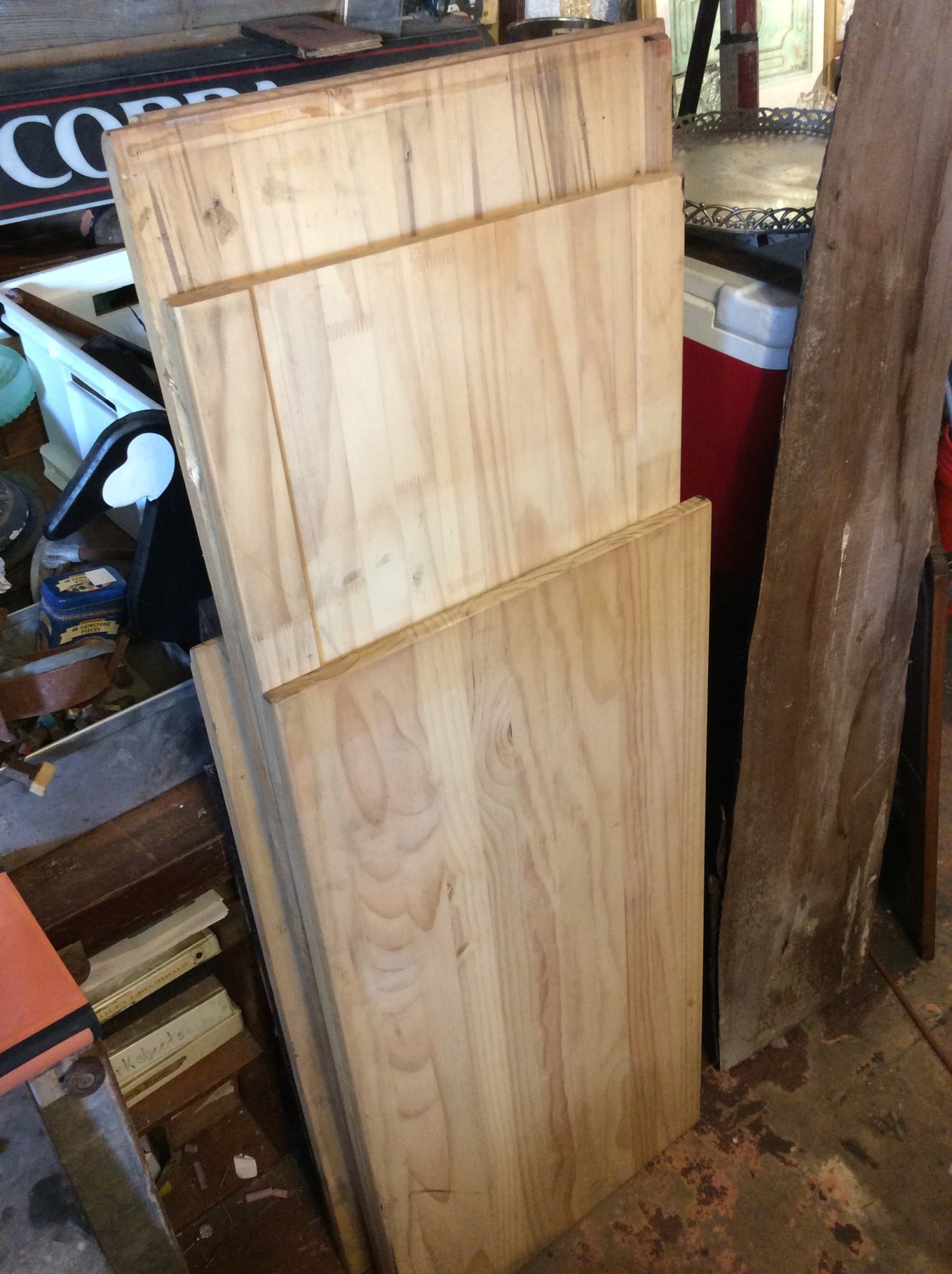 Small unfinished wood panel 38 1/2 x 19 3/4 Sarasota Architectural