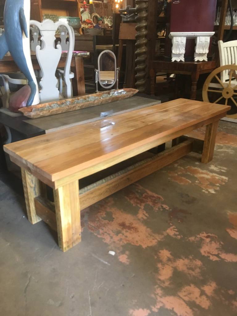 Cypress Bench 17x60x16.5 Sarasota Architectural Salvage, 1093 Central