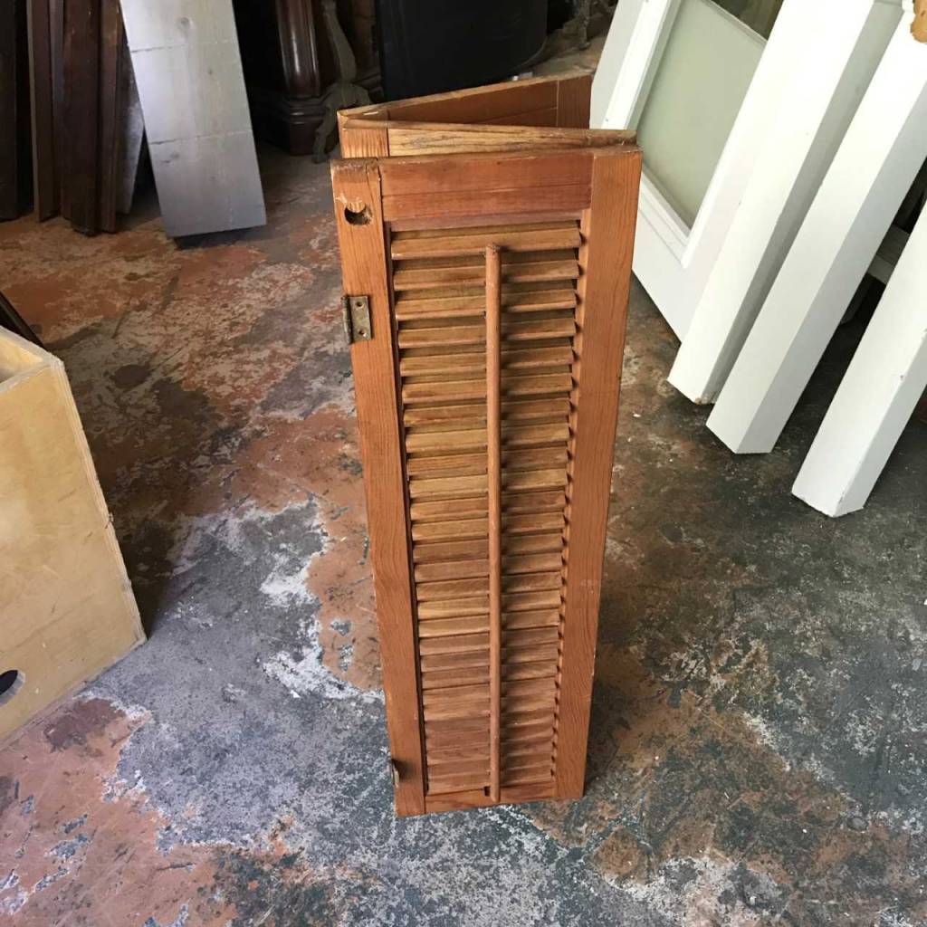 Small Trifold Wooden Shutters Sarasota Architectural Salvage, 1093