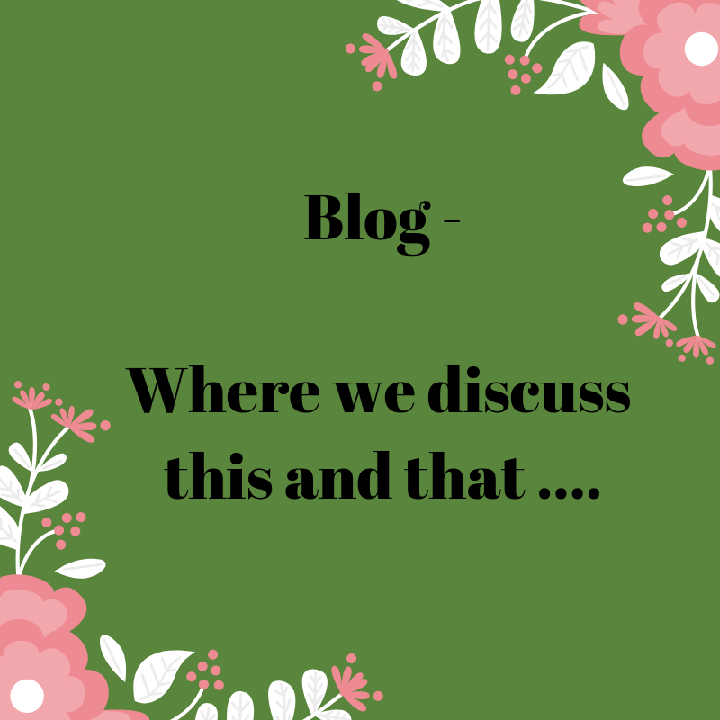 Welcome to our blog
