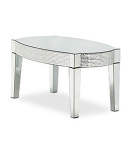 Mirrored Tail Table End Tables B S Lighting Furniture Inc Beta Tail Table C D26xl46xh17