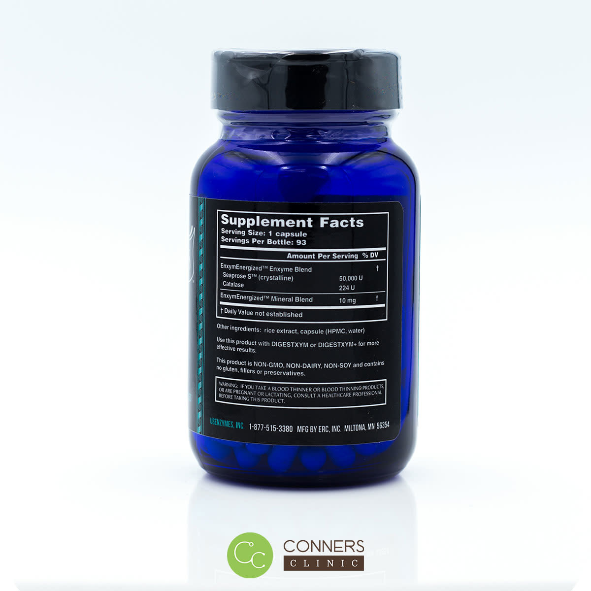 U.S. Enzymes Seaxym Enzymes - 93 caps - Conners Clinic